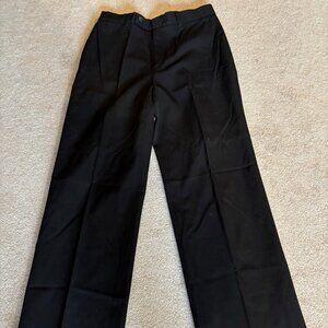 Banana Republic Stretch Wide Leg Black Pants